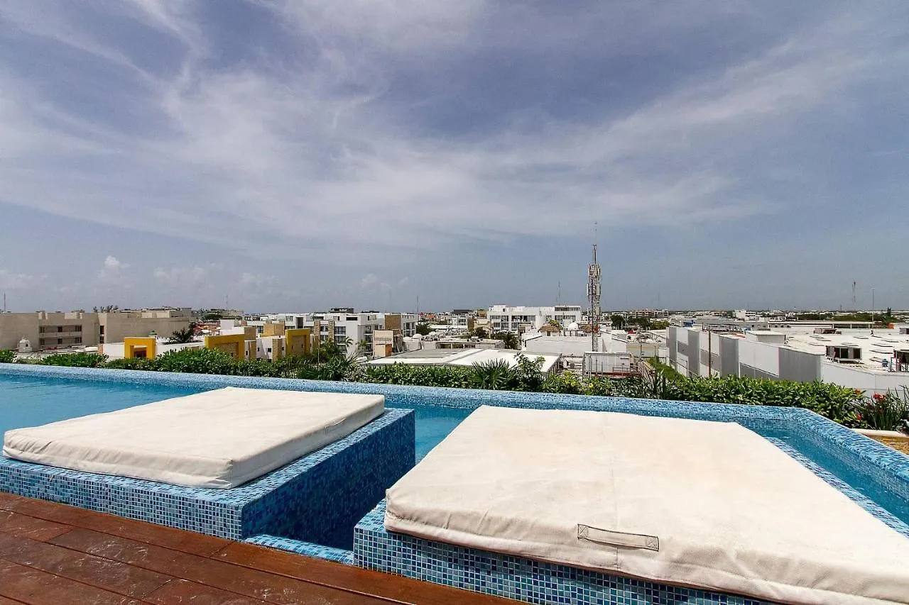 Studio Close To 5Th Av. W/ Amazing Roof Pool View, Gym, Spa And More! Playa del Carmen Mexico